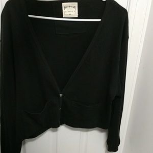 Unique Black Cardigan